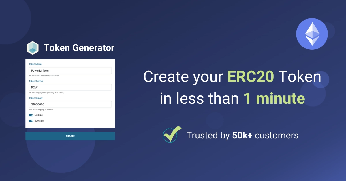 Ethereum Token Generator